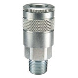 10 Series Steel Coupler with Male Threads